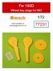 Omask 77231 Fw 190D wheel bay plugs (for IBG) 1/72